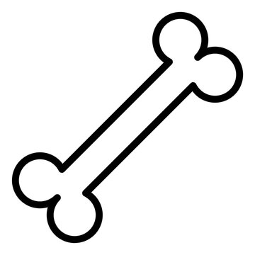 Vector Design Bone Icon Style