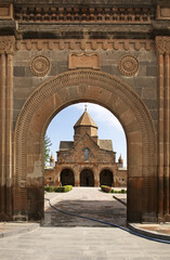 Saint Gayane Church in Vagharshapat. Armenia