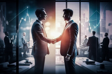 Accord d'entreprise, partenariat entre deux dirigeant - Générative IA