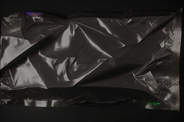 Black Background texture polyethylene, transparent polyethylene black plastic film, transparent stretched black metaverse background