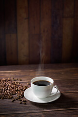 ホットコーヒー　イメージ