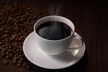 ホットコーヒー　イメージ