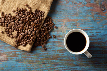 ホットコーヒー　イメージ