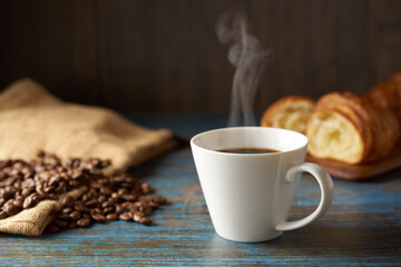 ホットコーヒー　イメージ