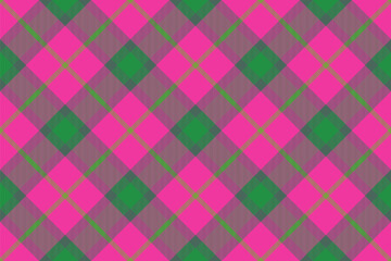 Fototapeta premium Check textile tartan. Texture vector fabric. Pattern plaid seamless background.