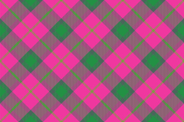 Check textile tartan. Texture vector fabric. Pattern plaid seamless background.