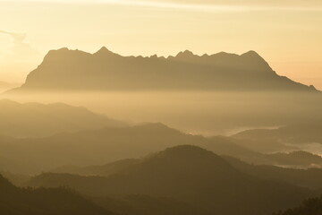 Doi Luang Chiang Dao in the morning