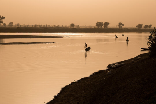 R&iacute;o Logone, frontera Chad-Camer&uacute;n