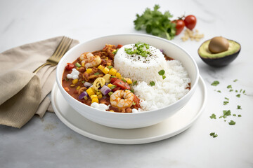 Delicious Cajun Cuisine Food Photography