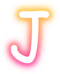 Collection of Alphabet A-Z neon