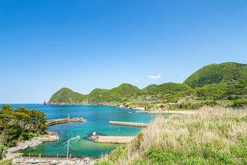 屏風岩周辺の風景
