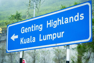 Fototapeta premium Famous recreational landmark in Malaysia 