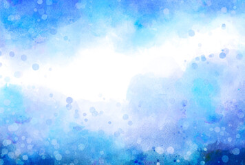 背景素材_水彩テクスチャ_ネイビー