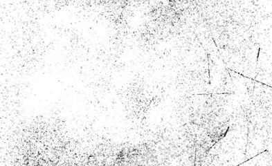 Dark Messy Dust Overlay Distress Background. Easy To Create Abstract Dotted, Scratched, Vintage Effect With Noise And Grain 