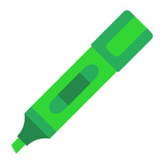 Highlighter Flat Icon