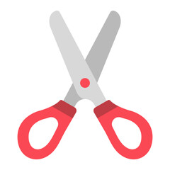 Scissor Flat Icon