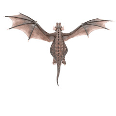 green dragon cartoon in a white background