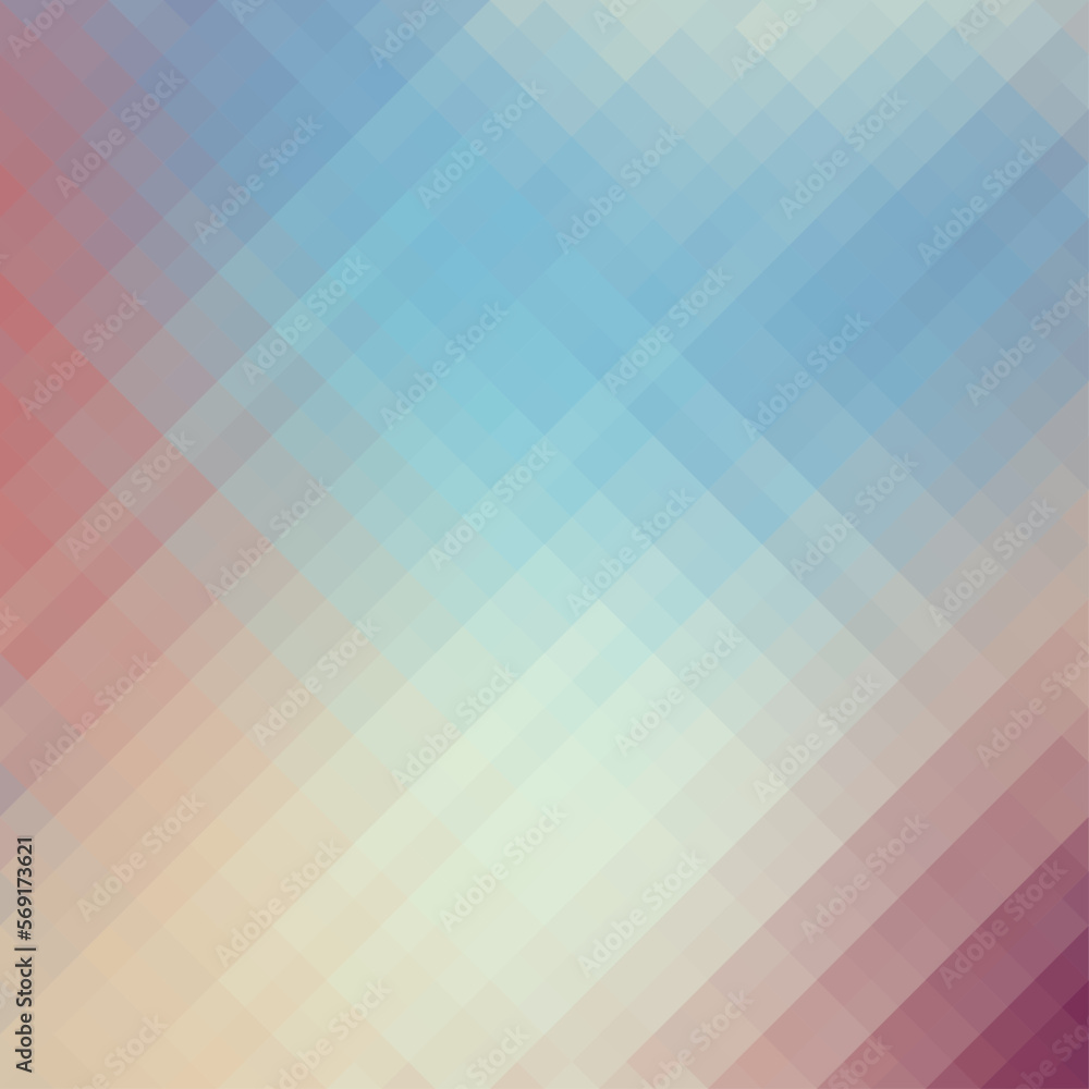 Poster geometric abstract pattern in low poly style.