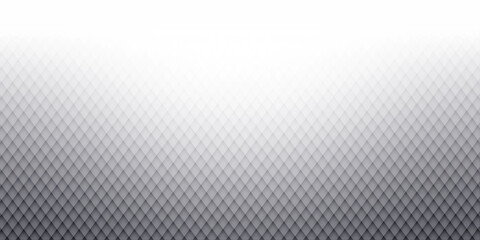 Abstract modern gray and white gradient of grid pattern design background