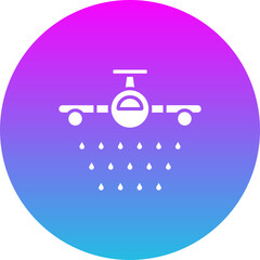 Firefighter Plane Icon