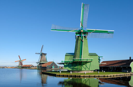 Zaanse Schans, Noord-Holland Province, The Netherlands