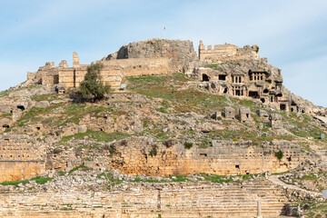 Fototapeta premium view of the roman forum city