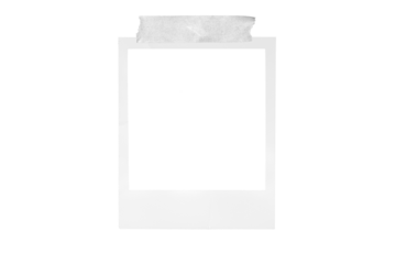 polaroid frame isolated texture transparent film analog