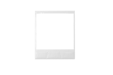 polaroid frame isolated texture transparent film analog