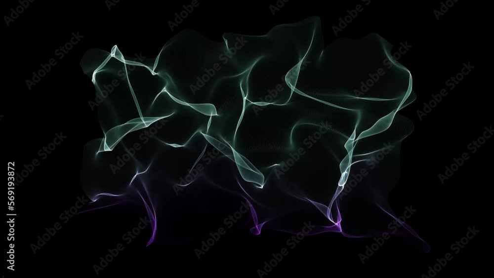 Poster beautiful abstract wave technology digital network background with blue light digital effect corpora
