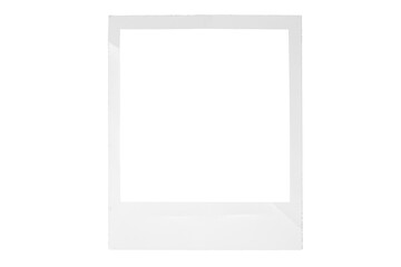 polaroid frame isolated texture transparent film analog