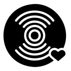 vinyl glyph icon