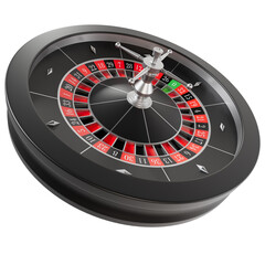 3d rendering - The casino roulette wheel  - obrazy, fototapety, plakaty