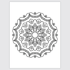 Mandala Coloring Book Kdp Interior
