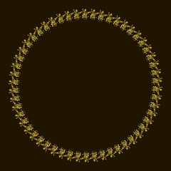 Golden collection, floral ornament, art decor style for wedding invitations,
luxury templates, decorative patterns and postcards.