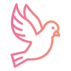dove gradient icon