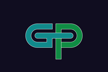 Gp Logo | Premium Letter Gp Or Pg Logo Design

