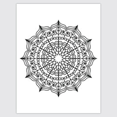 Mandala Coloring Book Kdp Interior