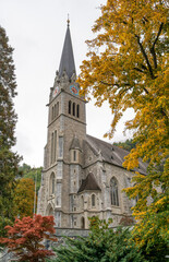 Fototapeta na wymiar Vaduz Cathedral