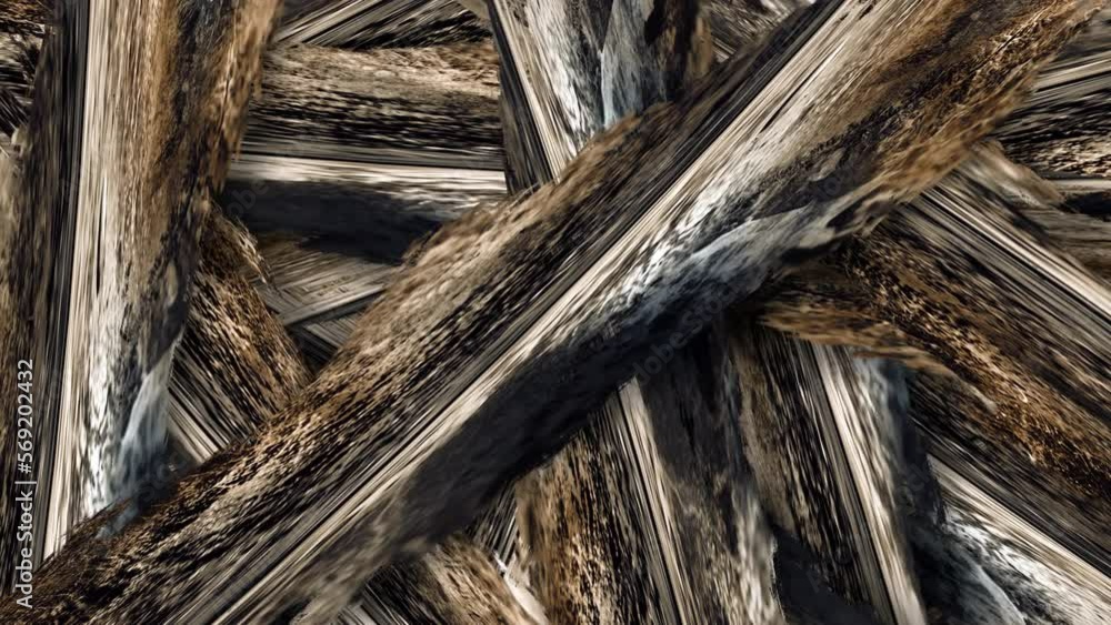 Poster transitions motion abstrat grunge wood slither graphics pattern resolution on black background.abstr