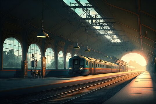 Train Background