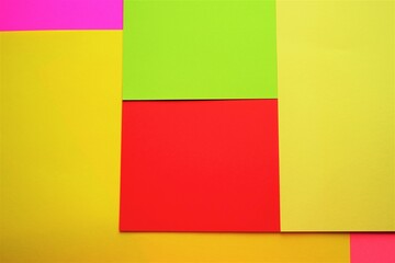 Happy paper background with different colors