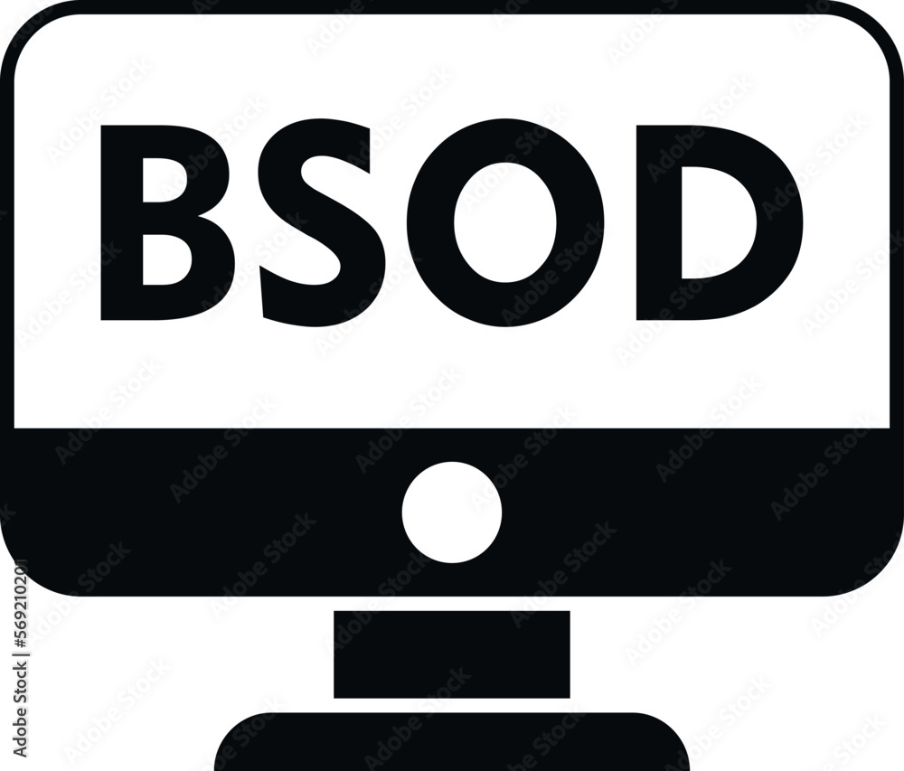 Poster malware computer icon simple vector. security alert. phone crime