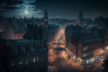 Edinburgh cityscape