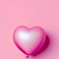 Pink background of Valentine's Day