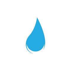 Water Drop Logo Template Vector Illustration