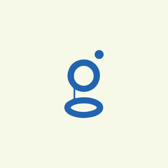 Fototapeta na wymiar g logo design, professional g logo template