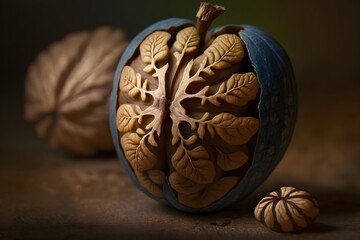 walnut created using AI Generative Technology