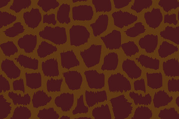 Giraffe skin pattern design background