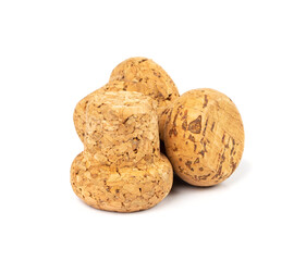Wine Corks Isolated, Cork Stoppers Set, Cork Caps