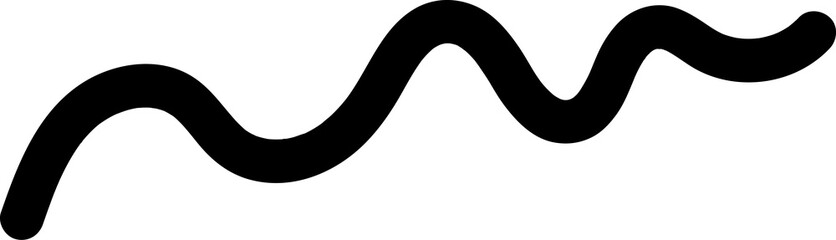 cute hand drawn doodle line element decoration